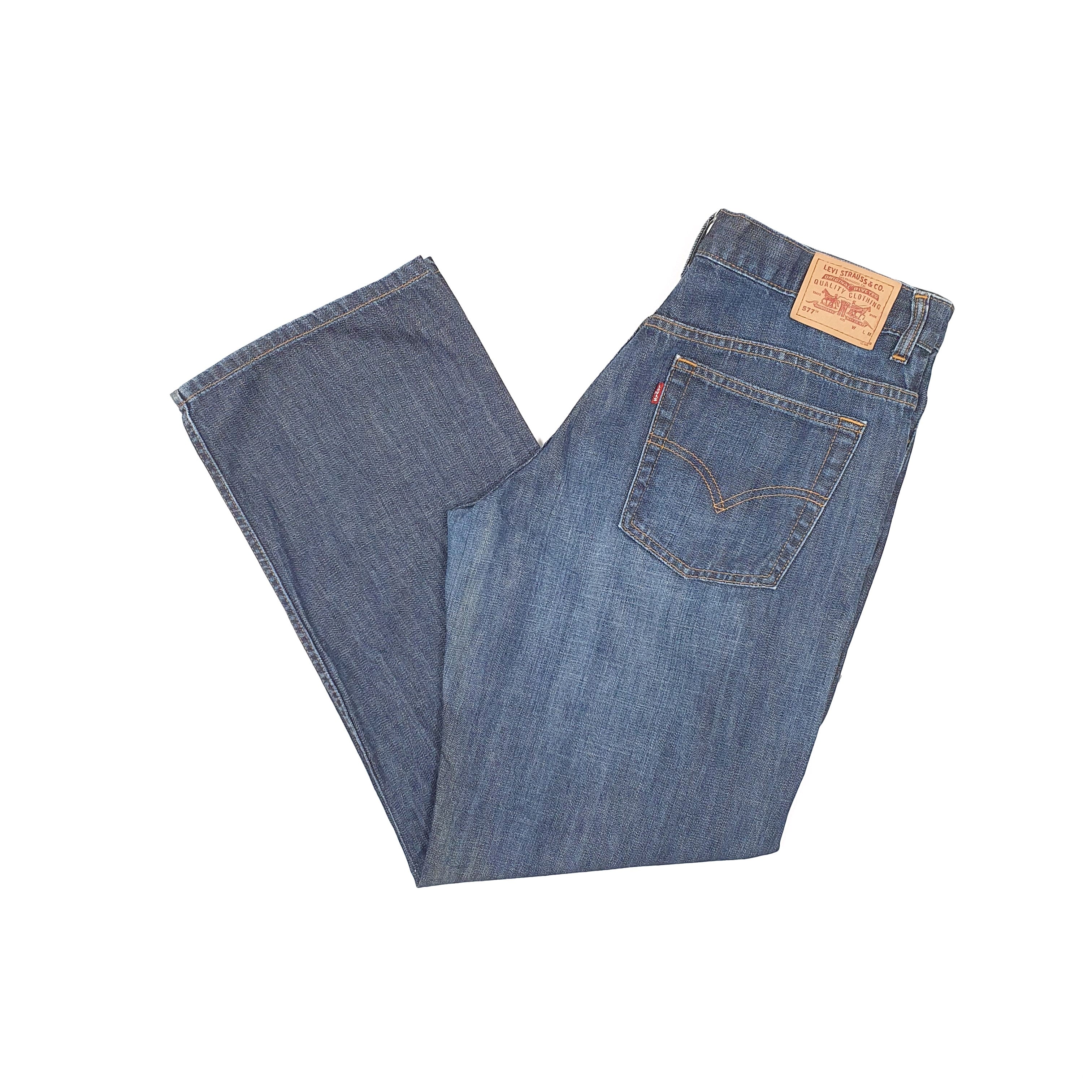 Womens Levis 577 Low rise Jeans UK14 W34 L31 – Bundl Clothing