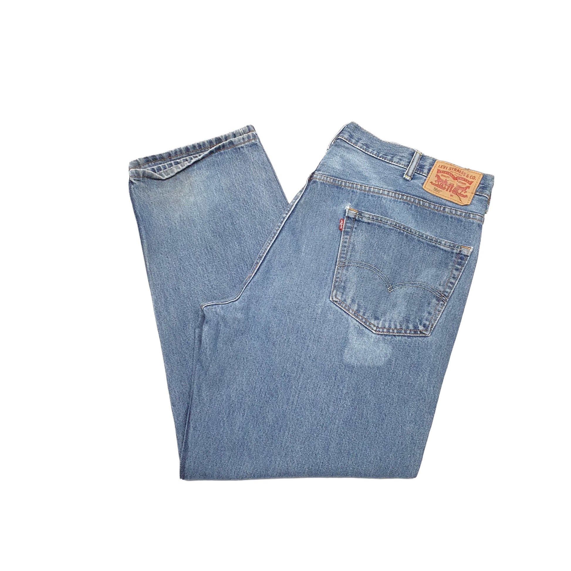 Levis 560 Loose Fit Jeans W44 L31 Blue