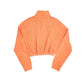 Polo Ralph Lauren Elasticated Crop Top Quarter Zip