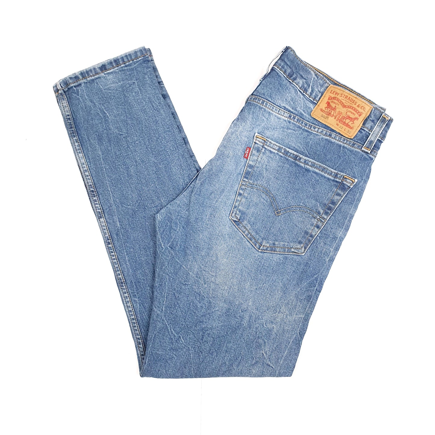 Blue Levis 502 Jeans