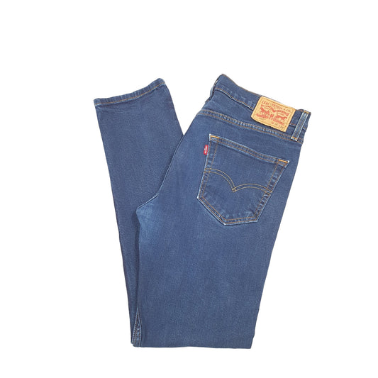 Levis 502 Regular Fit Tapered Jeans W34 L30 Blue