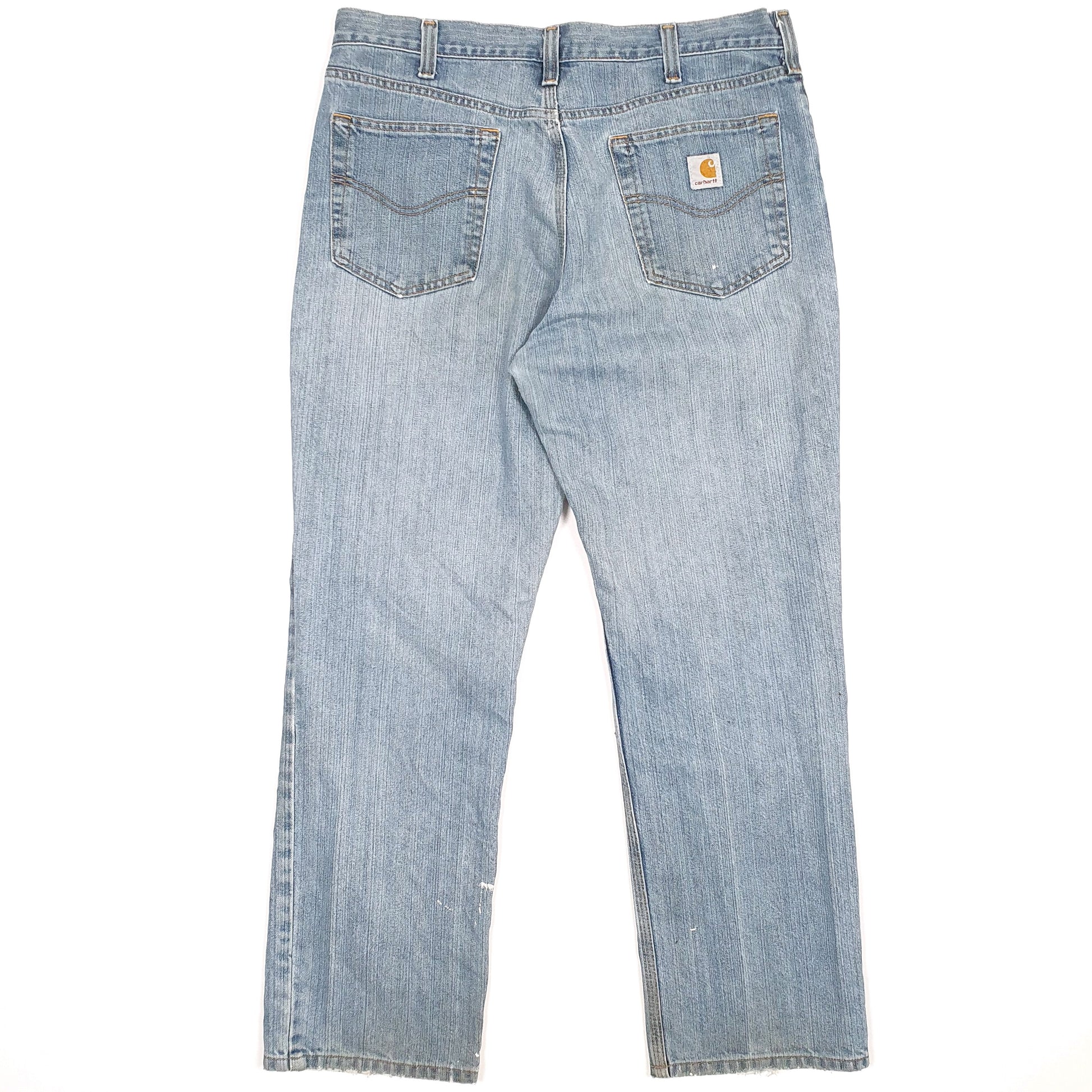 Carhartt Casual Regular Fit Relaxed Jeans W36 L30 Blue