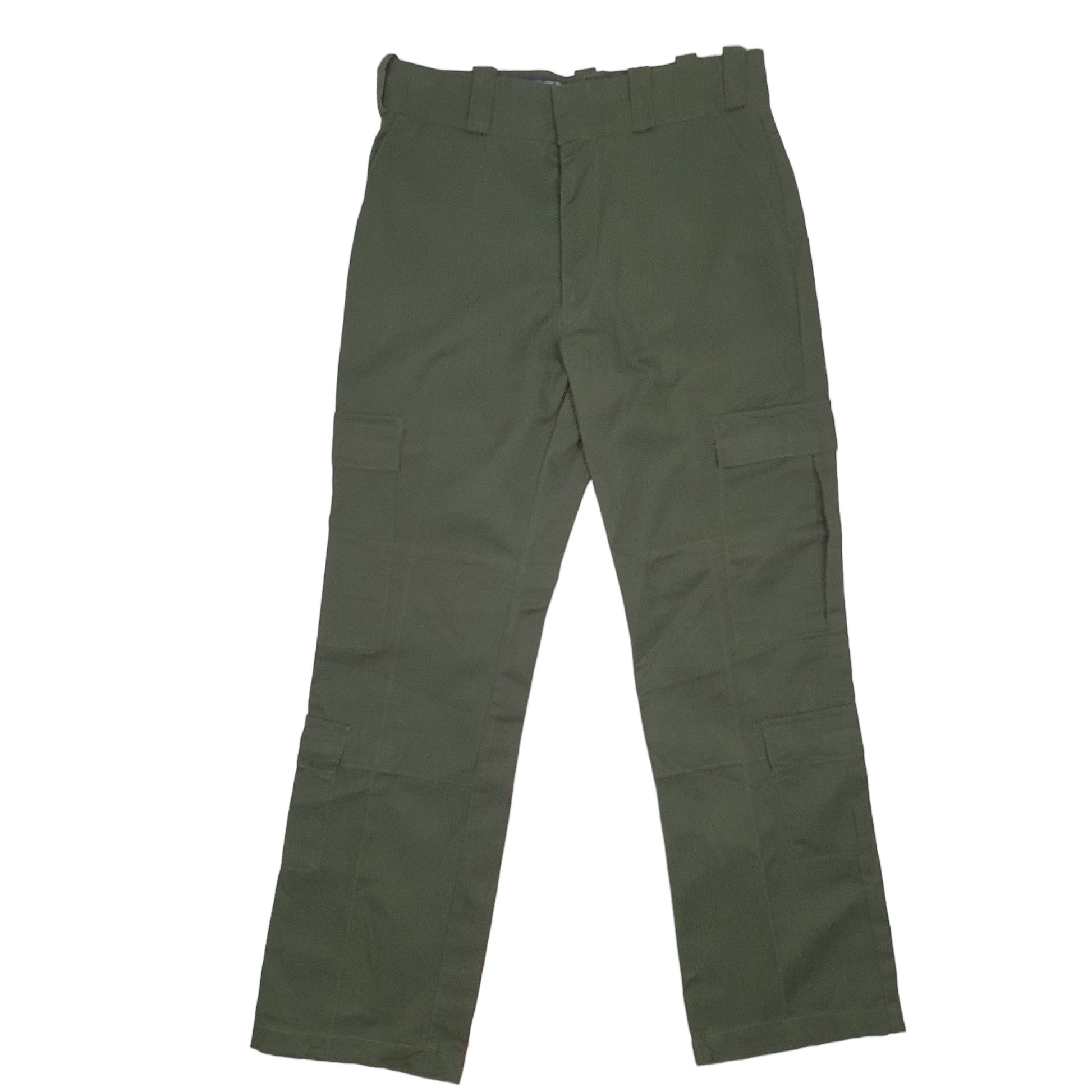 Mens Green Werner Works Inc Combat Pants Made In USA Cargo Trousers