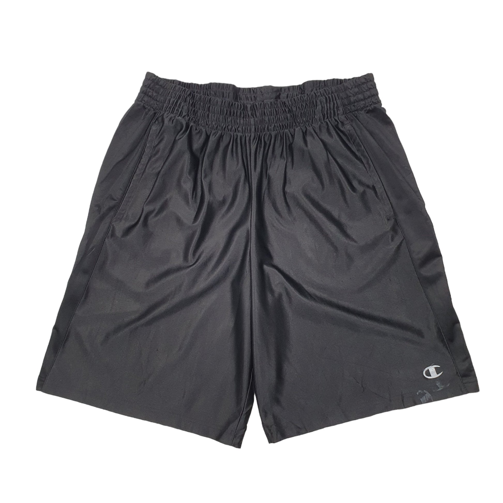 Champion Basketball Active Gym Black Sport Shorts W32 Black
