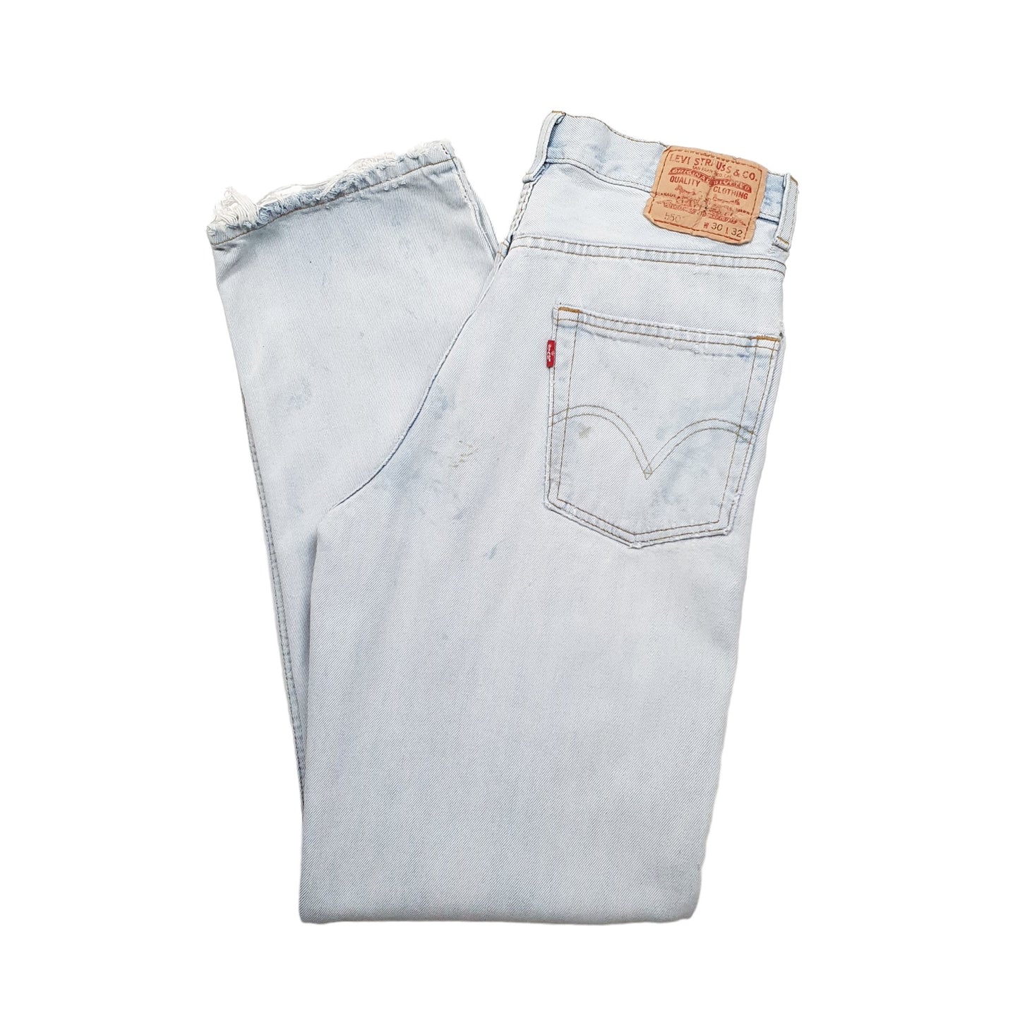 Levis 550 Relaxed Fit Jeans W30 L32 Blue