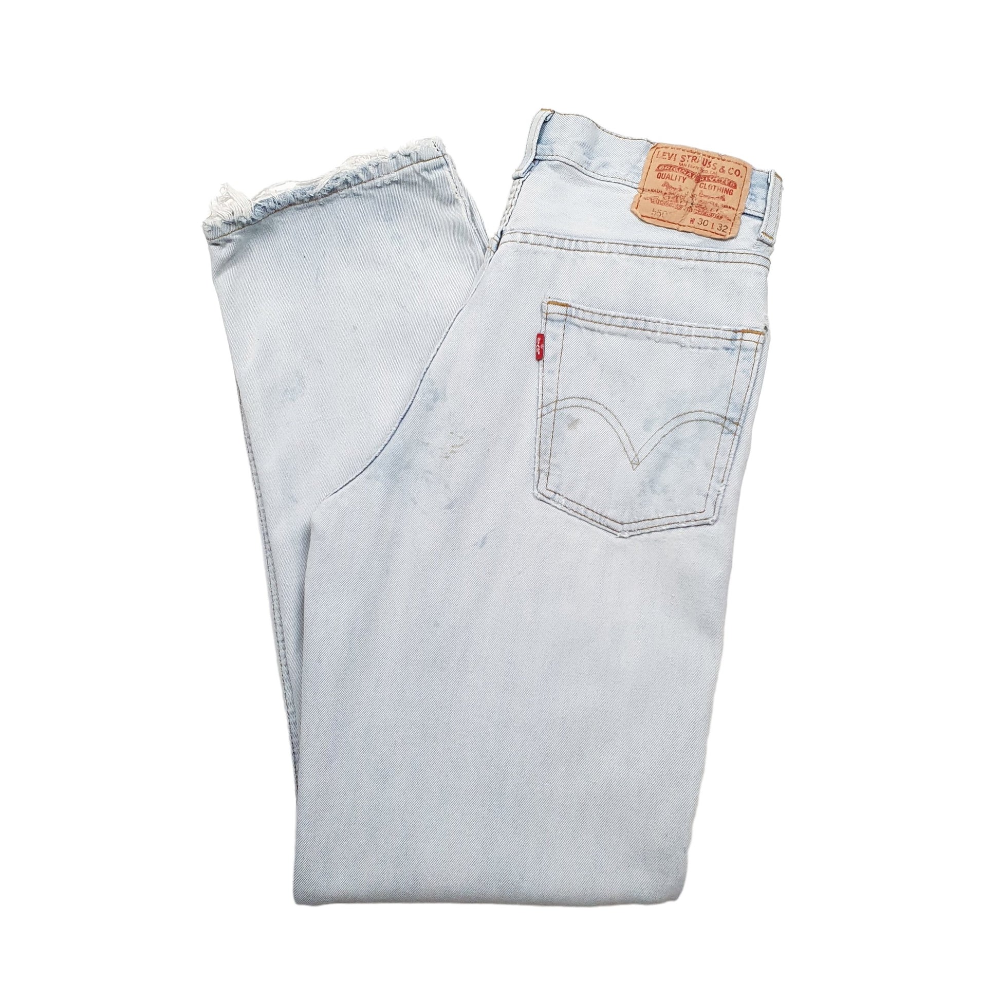 Levis 550 Relaxed Fit Jeans W30 L32 Blue