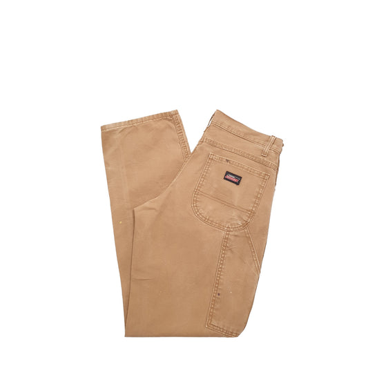Dickies Carpenter Tapered Fit Jeans W28 L32 Brown