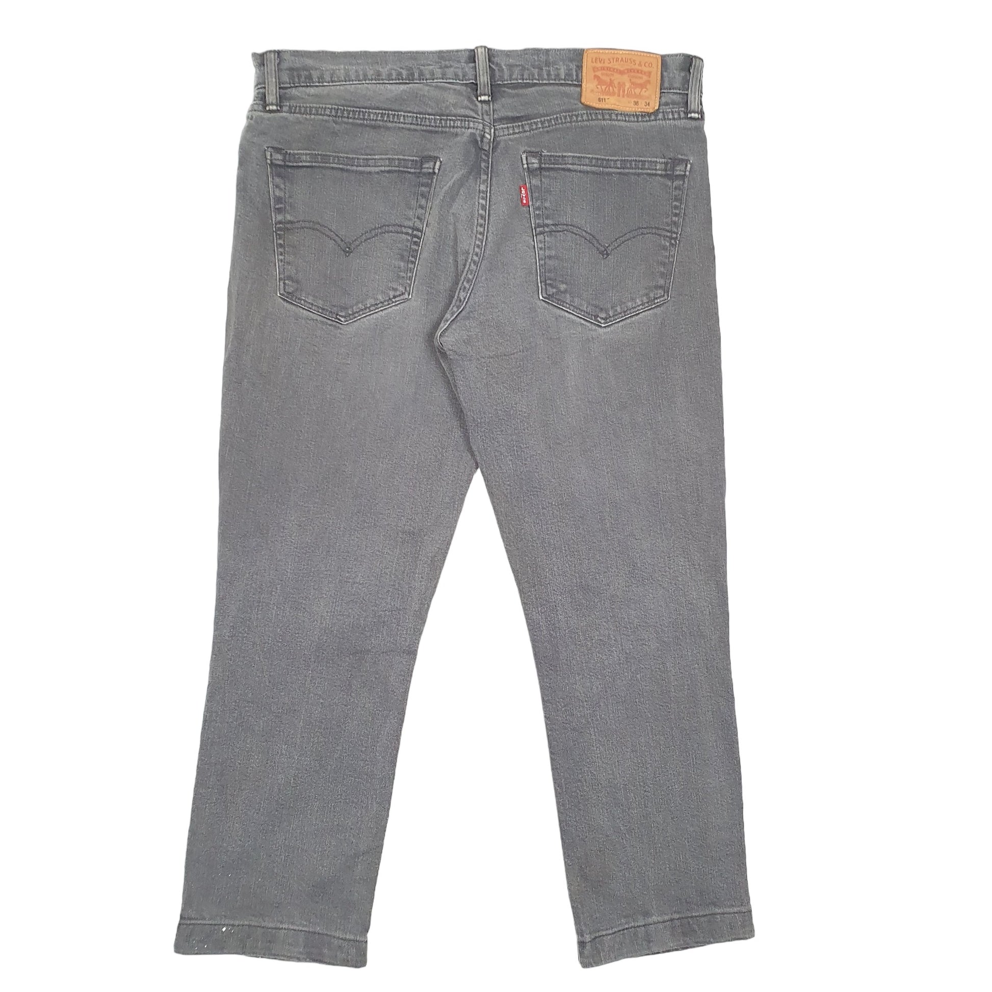 Mens Grey Levis  511 JeansW36 L26