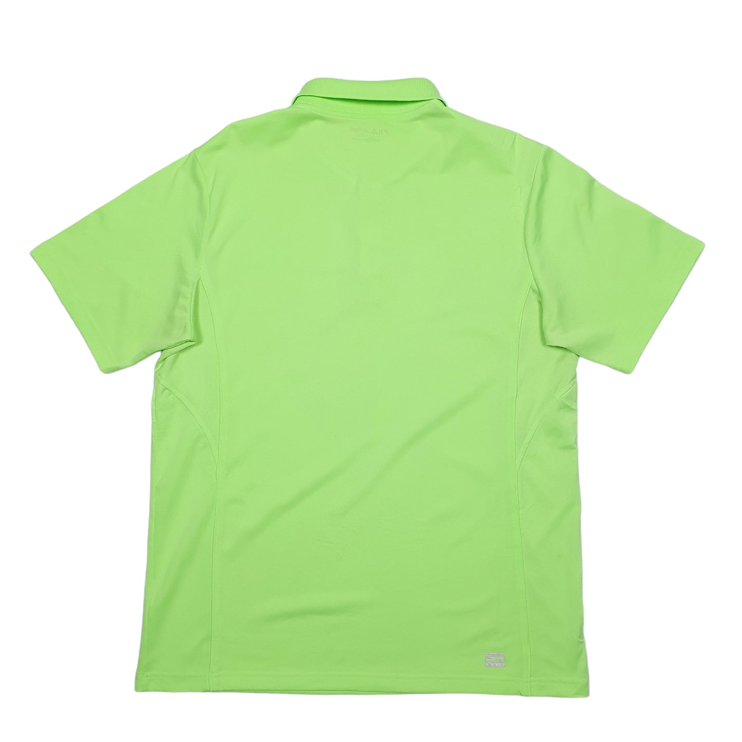 Fila Golf Short Sleeve Polyester Polo Shirt Green