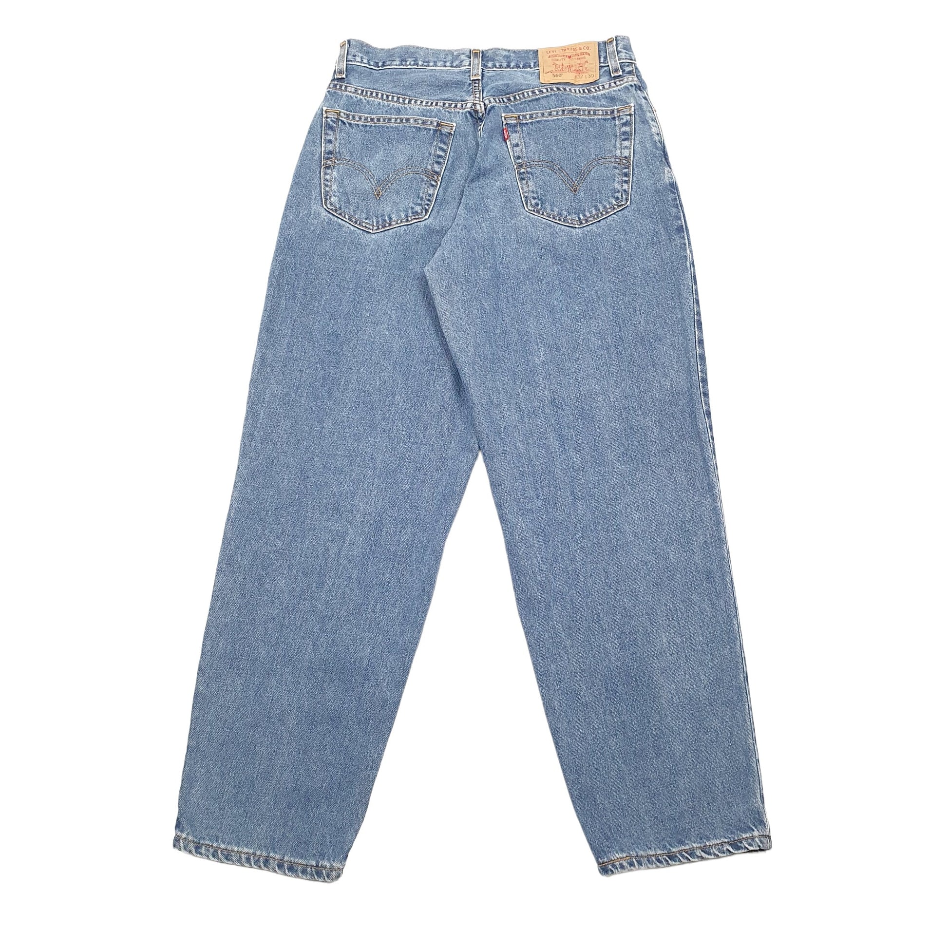 Levis 560 Loose Fit Jeans W32 L30 Blue