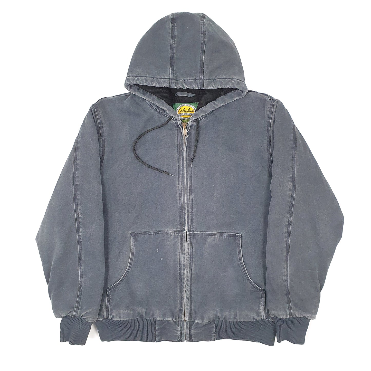 Mens Navy Cabelas Active Detroit Workwear Jacket Coat