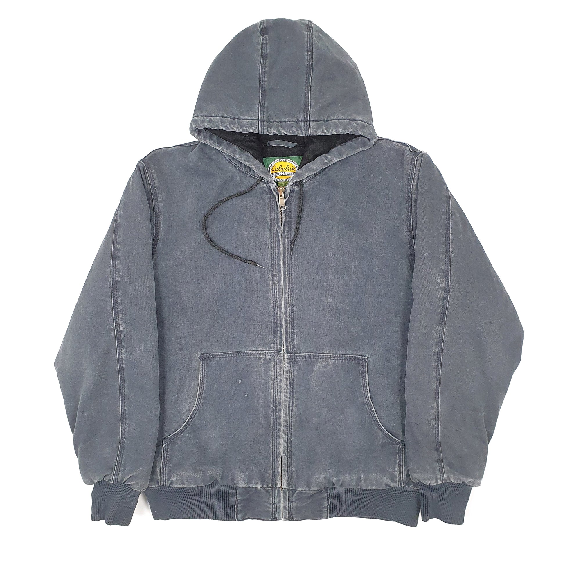 Mens Navy Cabelas Active Detroit Workwear Jacket Coat