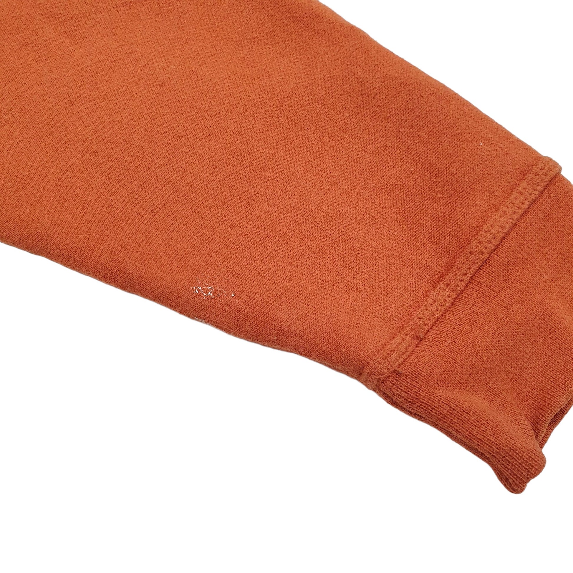 Mens Orange Champion  Crewneck Jumper