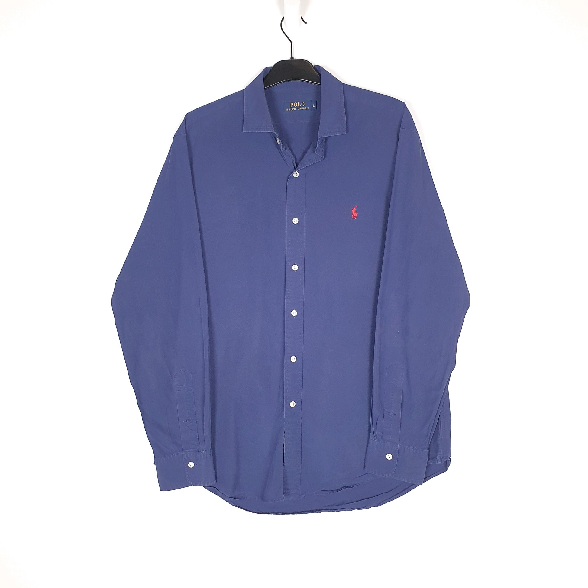 Polo Ralph Lauren Long Sleeve Regular Fit Shirt Navy