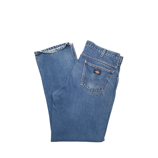 Dickies Relaxed Regular Fit Jeans W36 L32 Blue