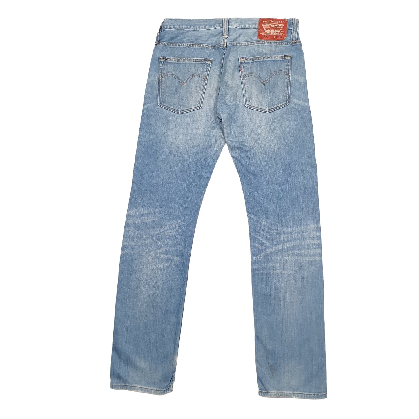 Mens Blue Levis  504 JeansW34 L34