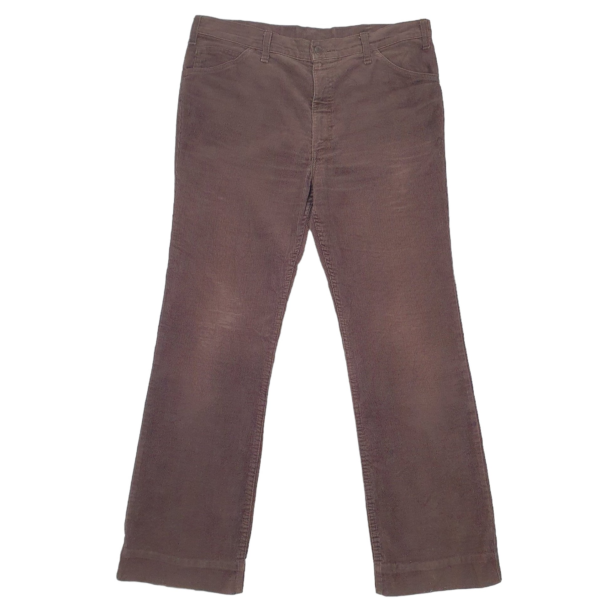 Mens Brown Levis 617 Corduroy Trousers
