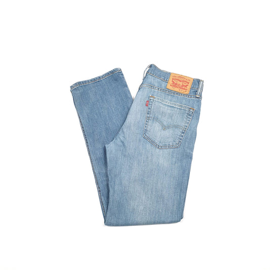 Levis 514 Straight Fit Jeans W32 L30 Blue