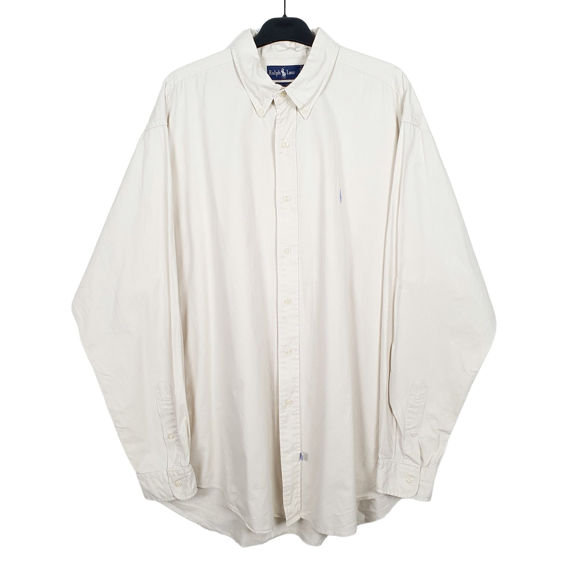 Ralph Lauren Long Sleeve Regular Fit Shirt Cream