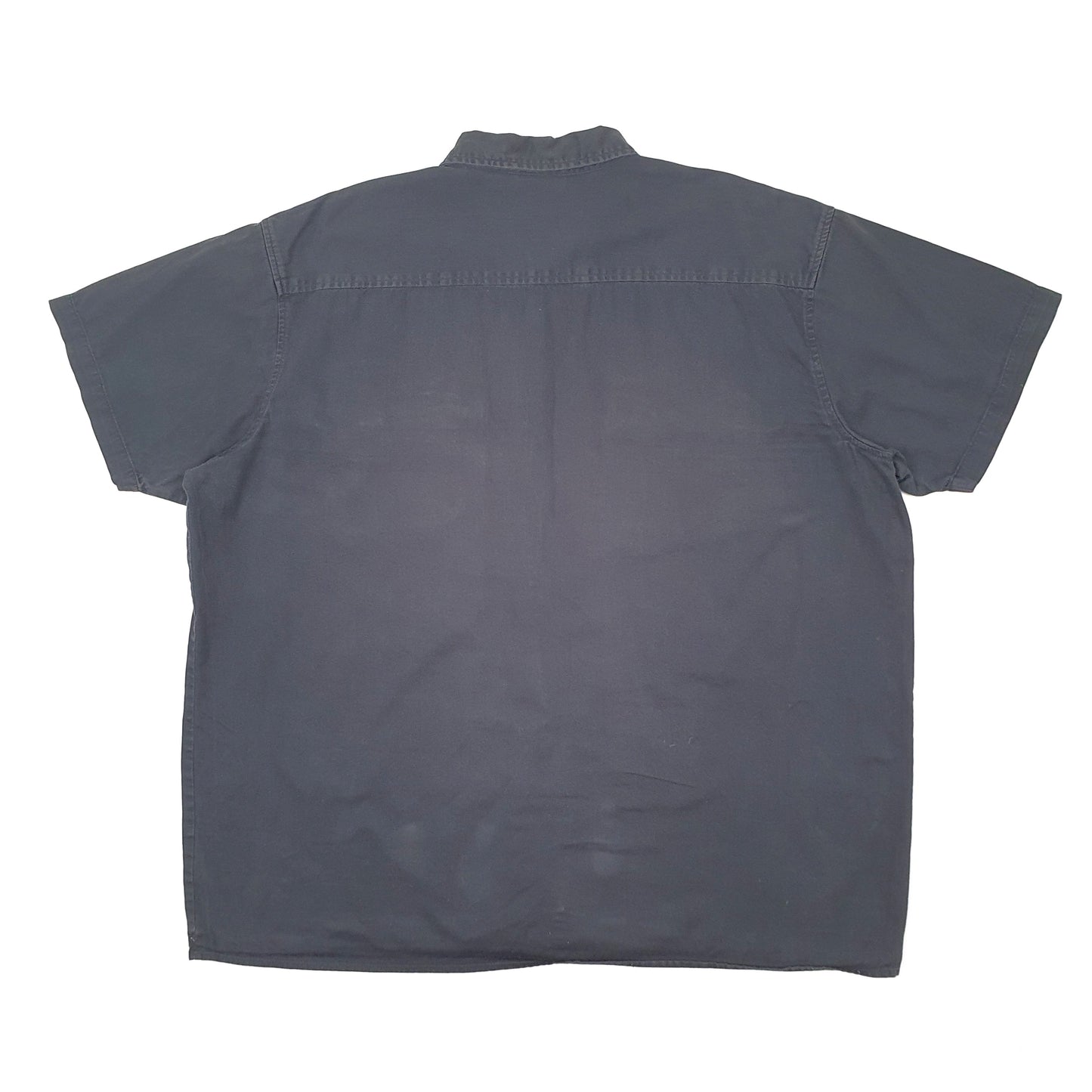 Mens Black Dickies Workwear Short Sleeve Shirt
