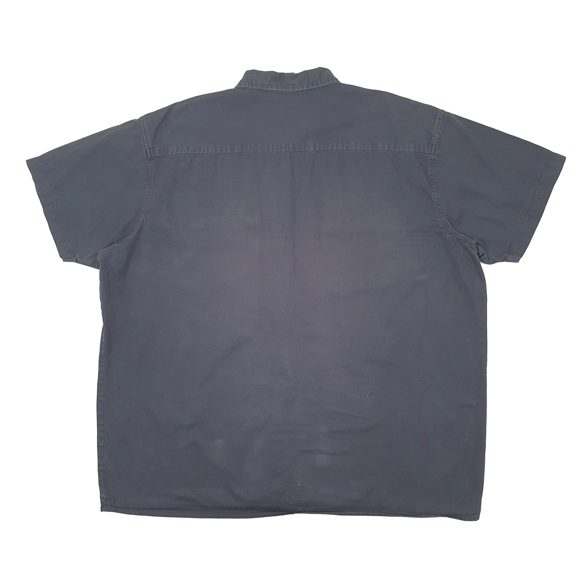 Mens Black Dickies Workwear Short Sleeve Shirt