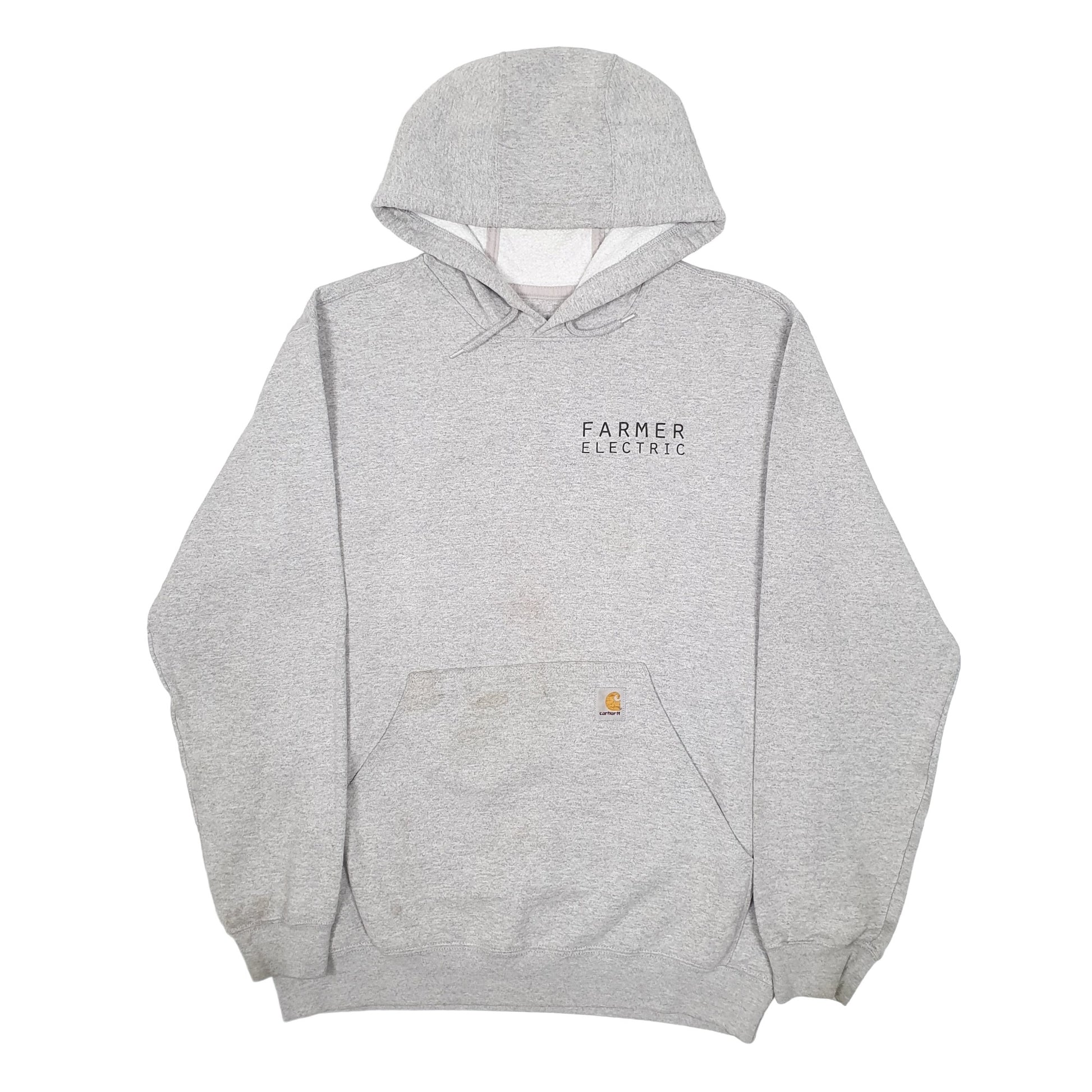 Mens Grey Carhartt  Hoodie Jumper