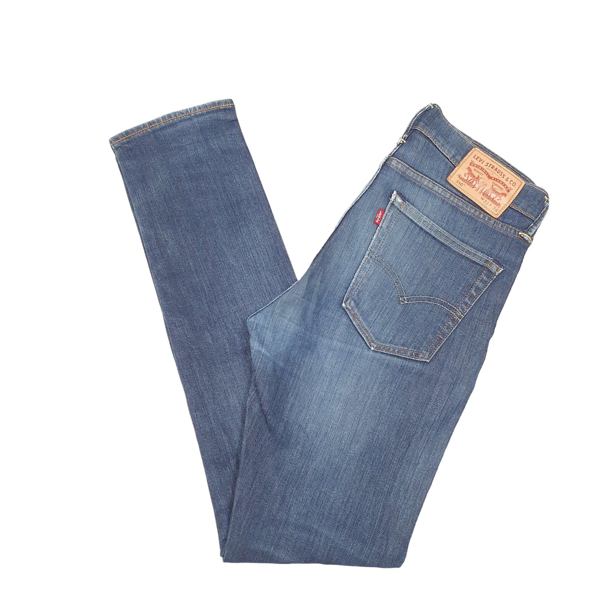 Mens Blue Levis  510 JeansW31 L34