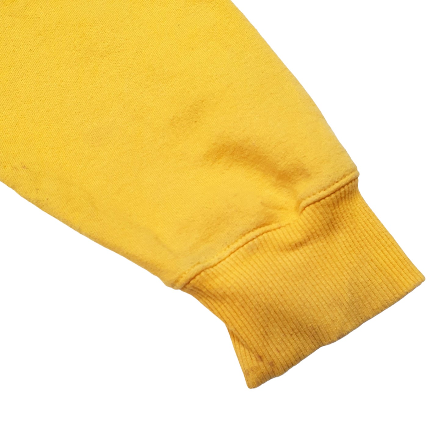 Mens Yellow Champion  Hoodie Jumper