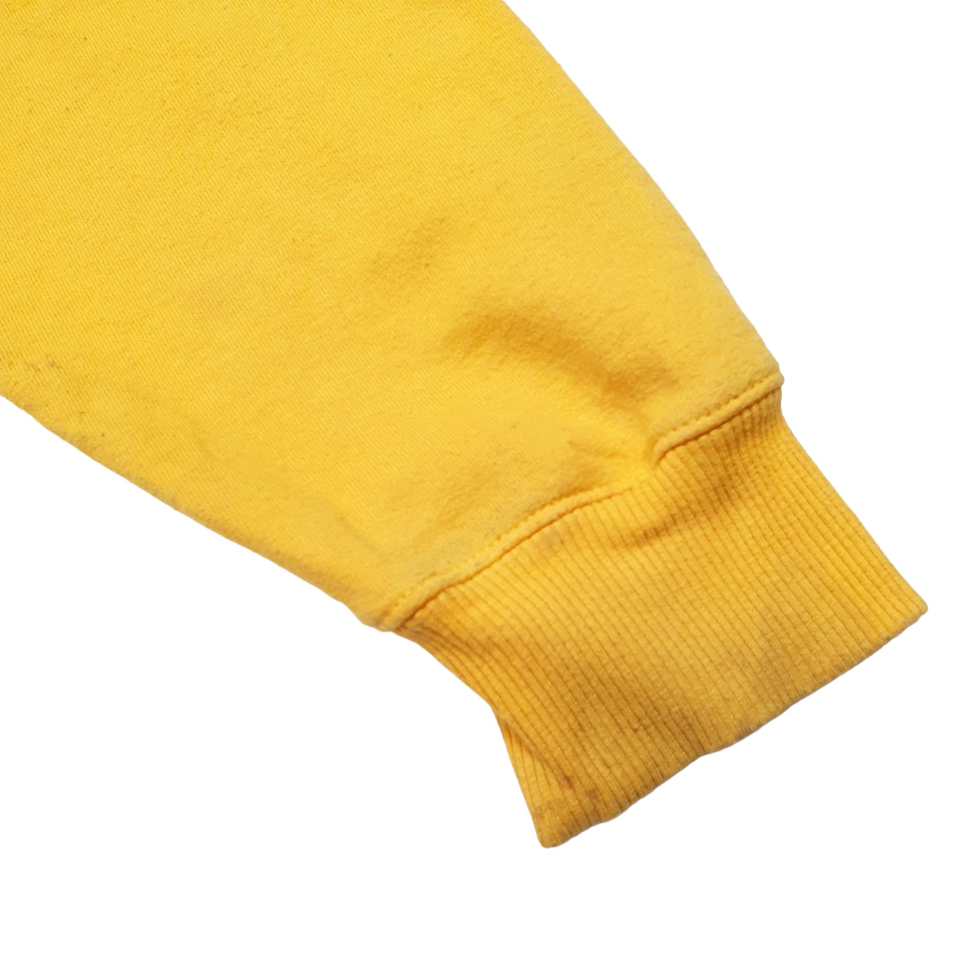 Mens Yellow Champion  Hoodie Jumper
