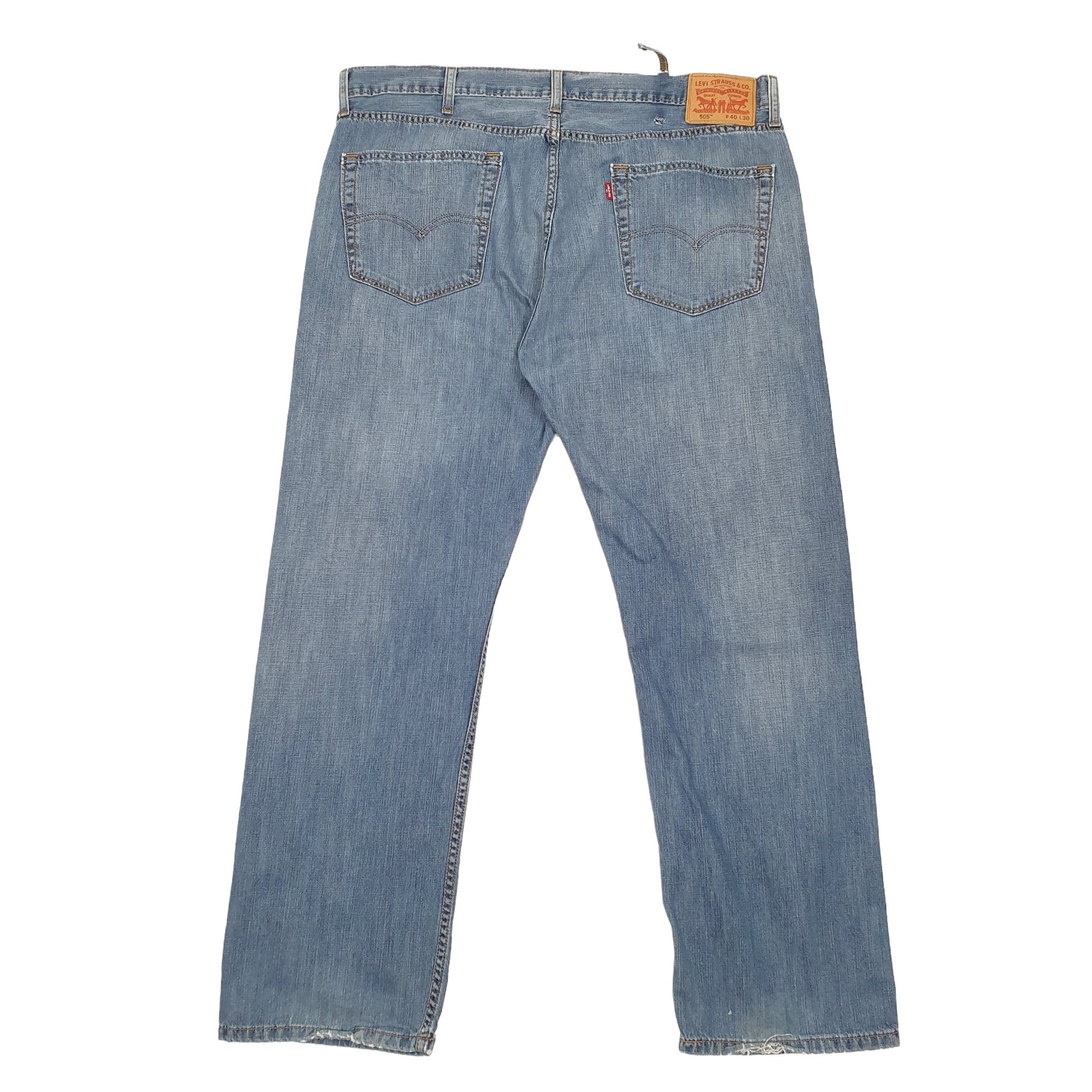 Levis 505 Regular Fit Jeans W40 L30 Blue