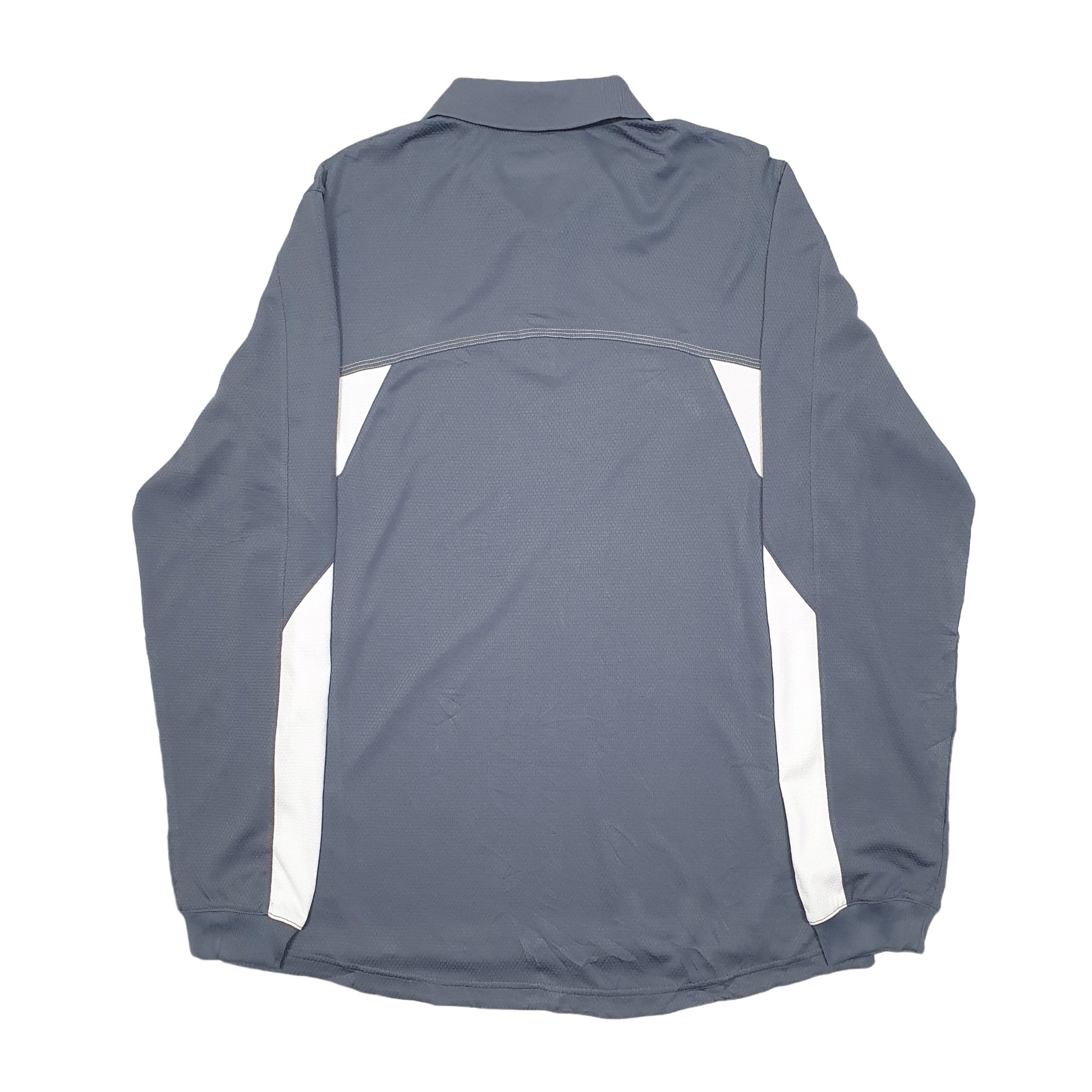 Adidas Wildcats Long Sleeve Polo Shirt Grey