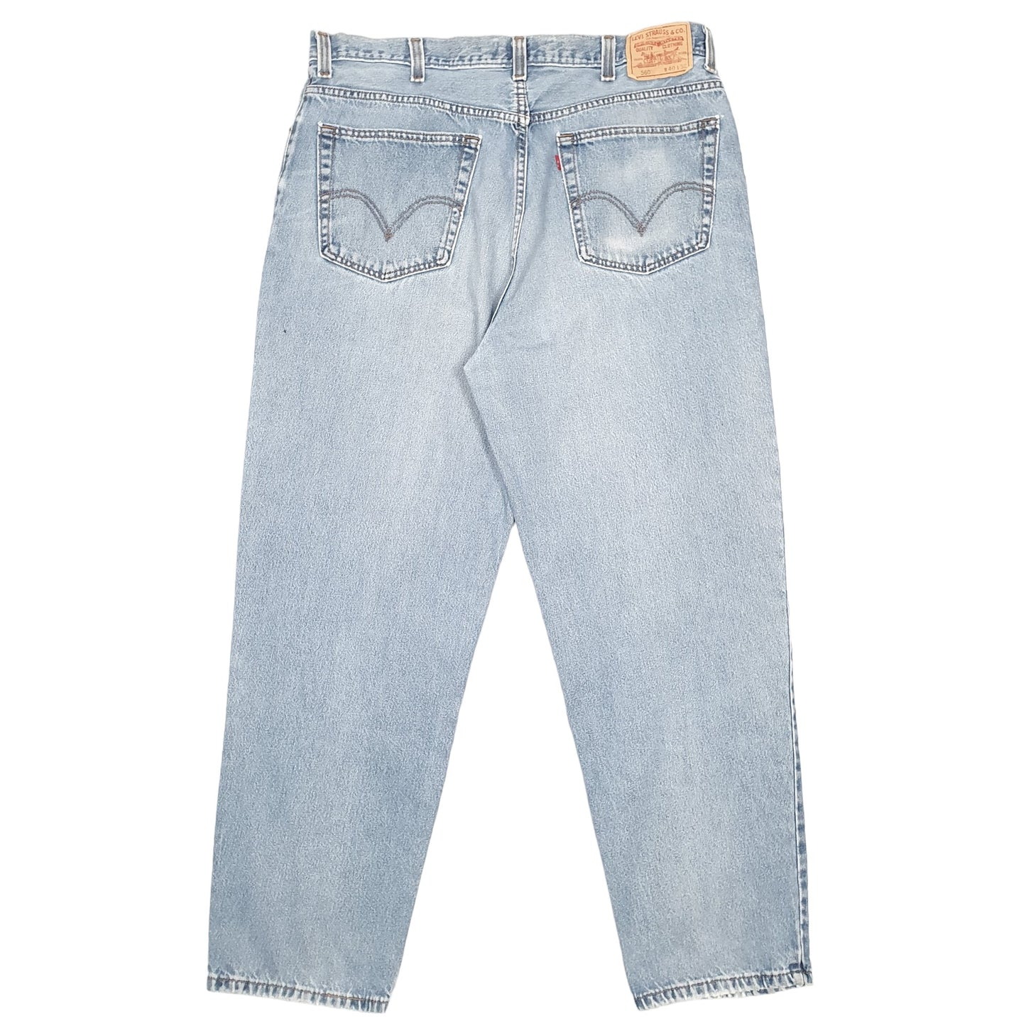 Mens Blue Levis Comfort 560 JeansW40 L32