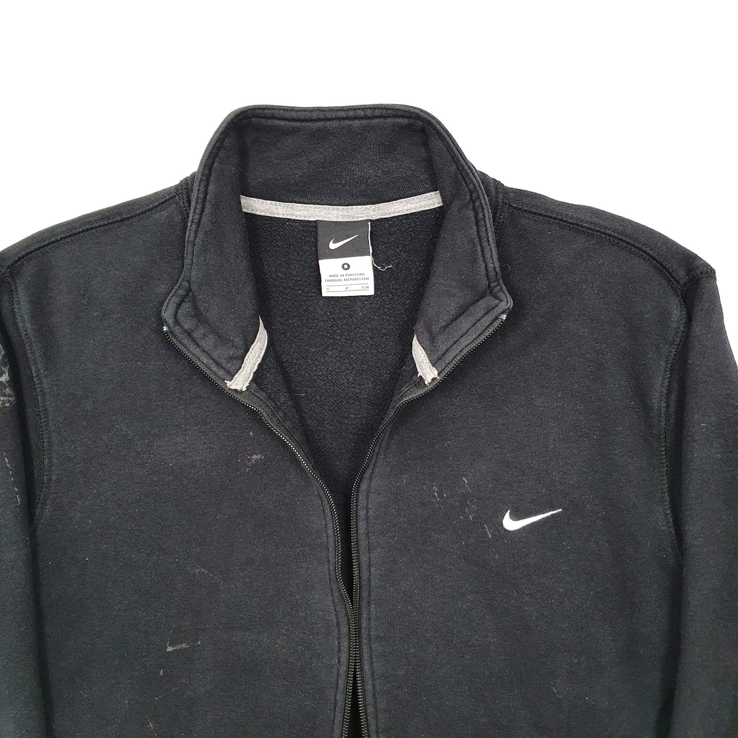 Mens Black Nike  Full Zip Jumper