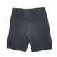 Mens Black Plugg  Cargo Shorts