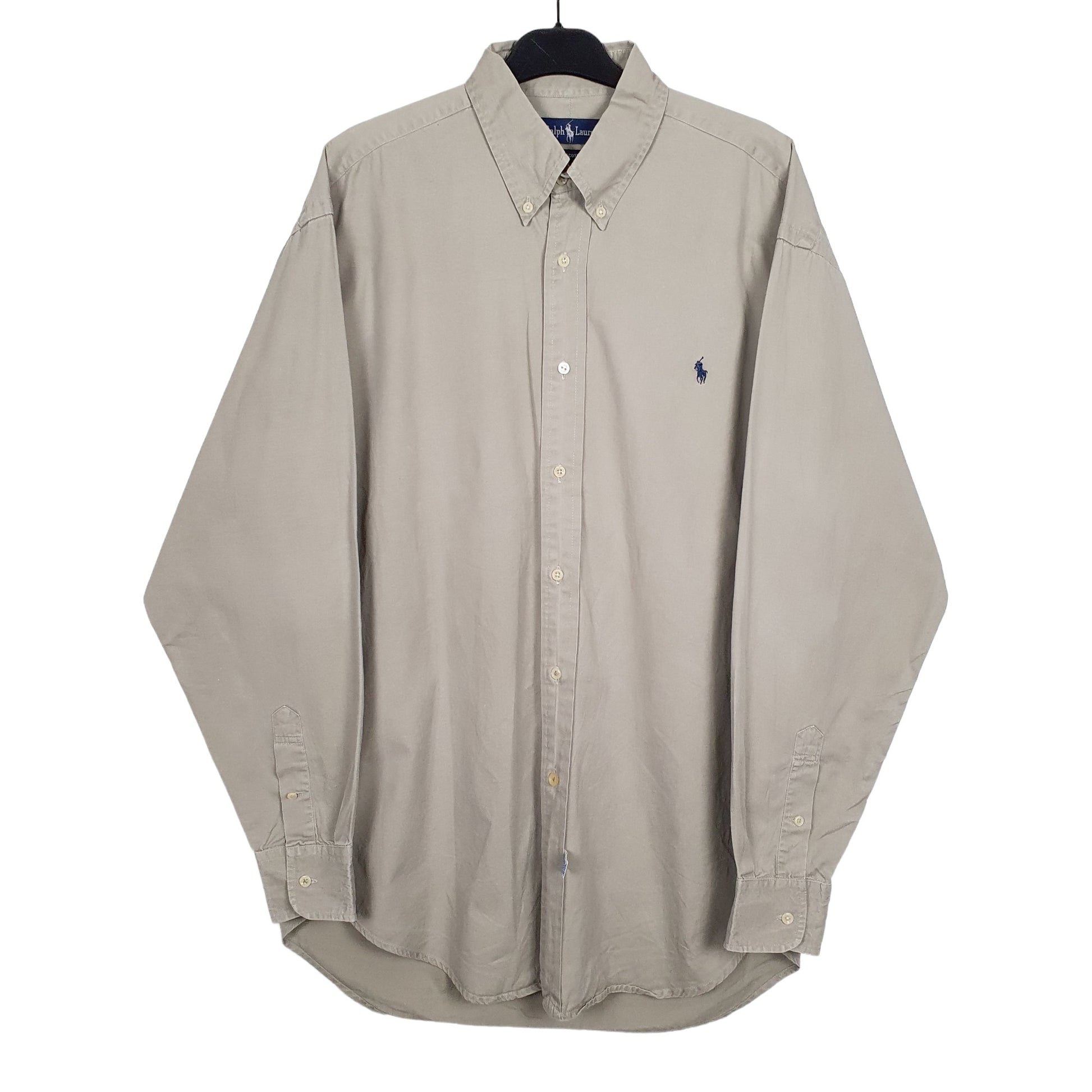 Ralph Lauren Long Sleeve Regular Fit Shirt Khaki