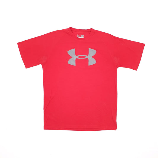Under Armour Short Sleeve T Shirt Red
