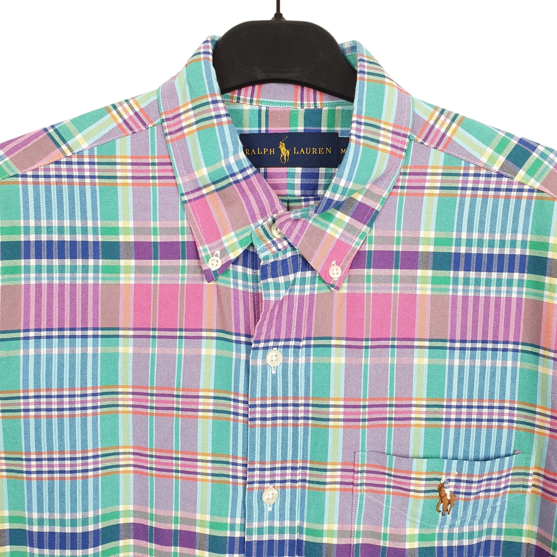 Mens Blue Ralph Lauren  Short Sleeve Shirt