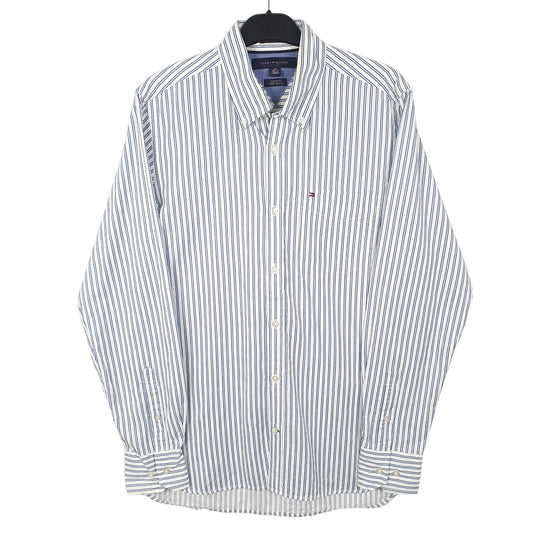 White Tommy Hilfiger Long Sleeve Shirt