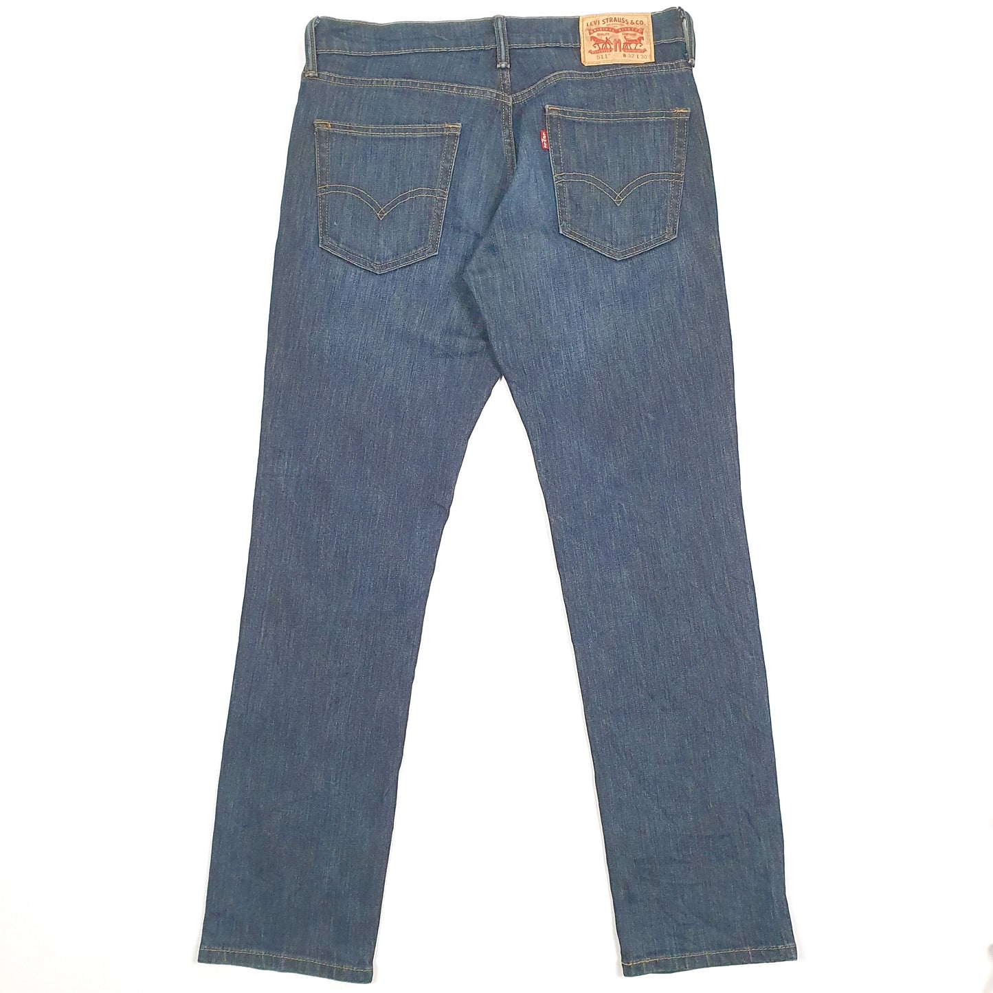 Levis 511 Slim Fit Jeans W32 L30 Blue