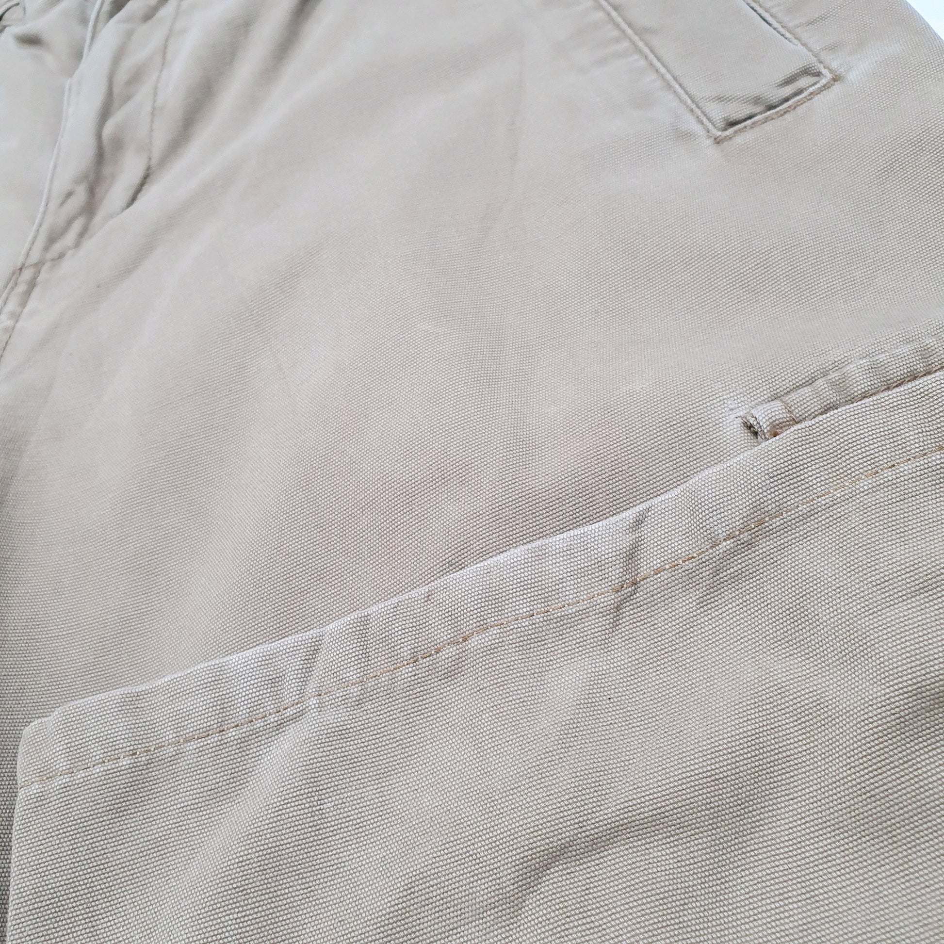 Mens Beige Old Navy Combat Pants Cargo Trousers