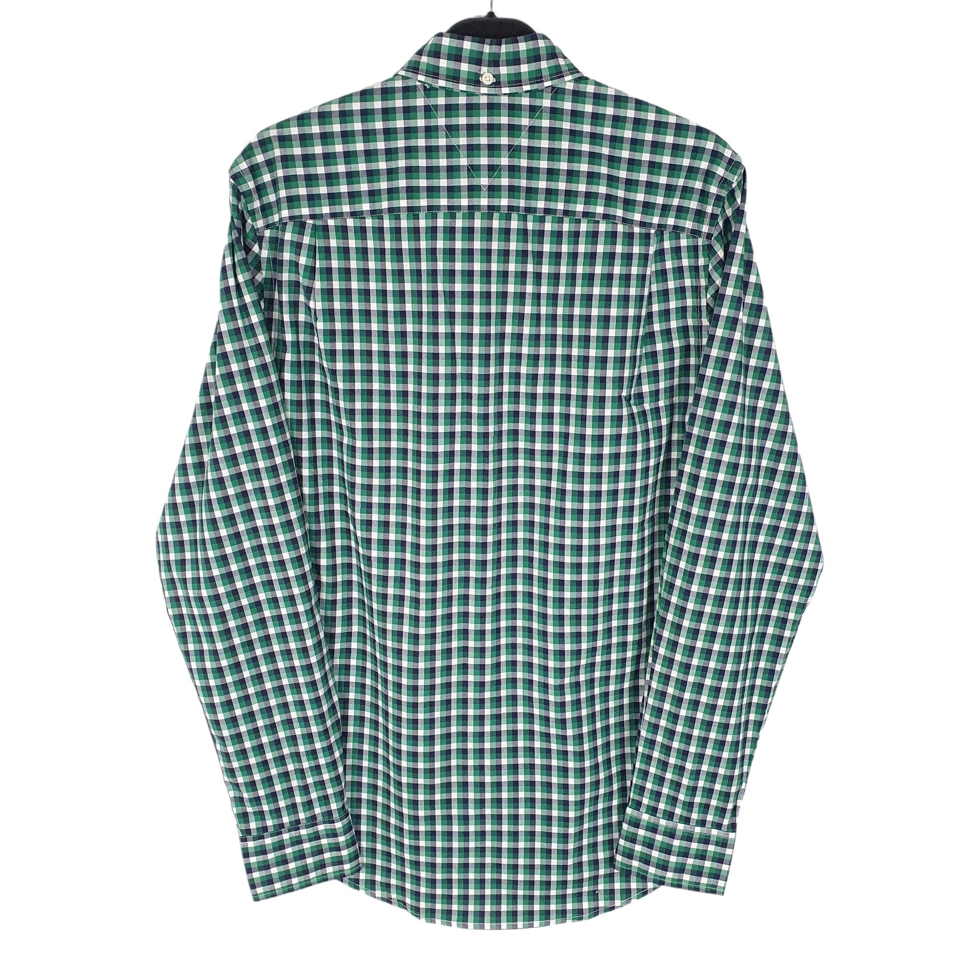 Tommy Hilfiger Long Sleeve Regular Fit Check Shirt Green