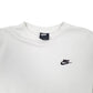Mens White Nike  Crewneck Jumper