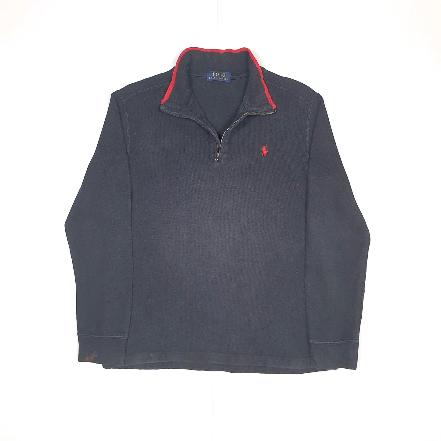 Black Polo Ralph Lauren Quarter Zip Jumper