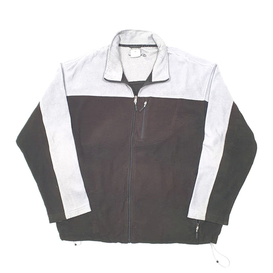 Mens Black Champion  Full Zip Jumper