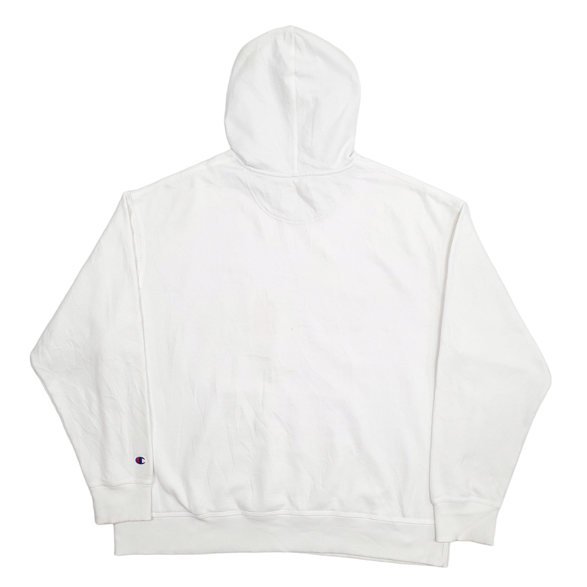Mens White Champion  Hoodie Jumper