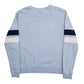 Womens Blue Fila Spellout Crewneck Jumper