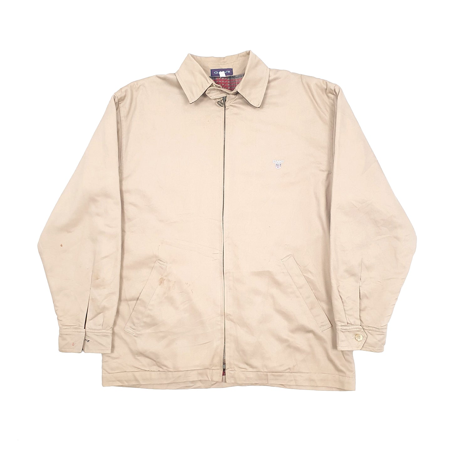 Mens GANT Harrington Jacket Tan