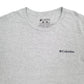 Mens Grey Columbia Sportswear  Short Sleeve T Shirt