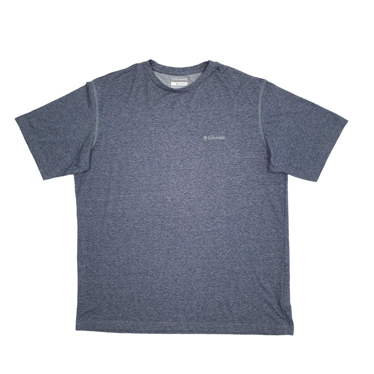 Mens Grey Columbia Sportswear Omni Wick Short Sleeve T Shirt