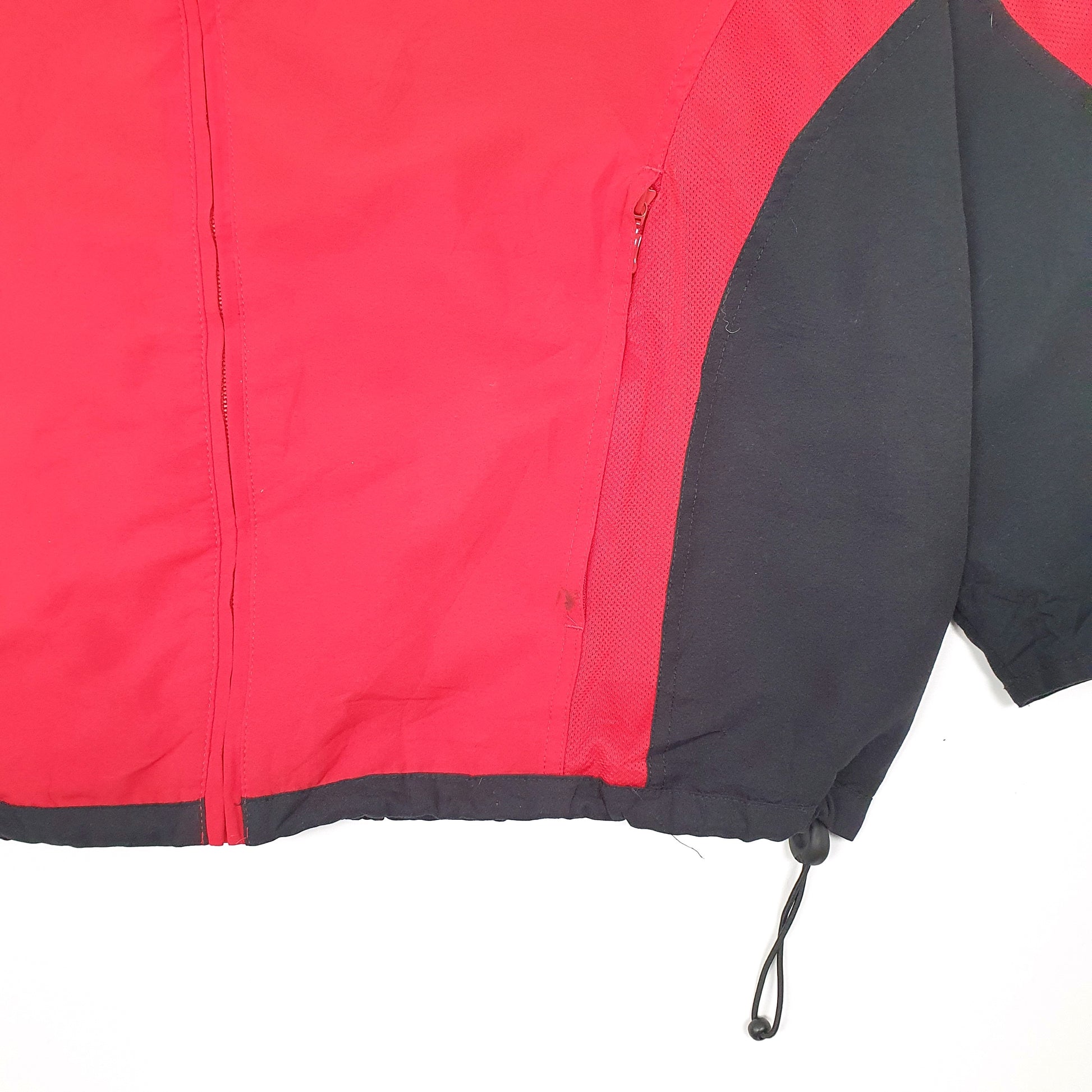 Mens Red Adidas Track  Coat